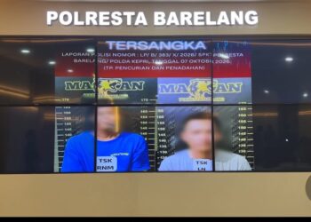 Karyawan PT MSM Ditangkap Polisi Usai Curi Besi