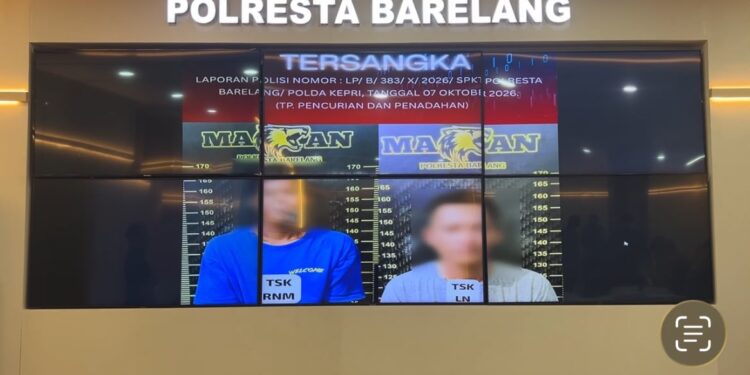 Karyawan PT MSM Ditangkap Polisi Usai Curi Besi