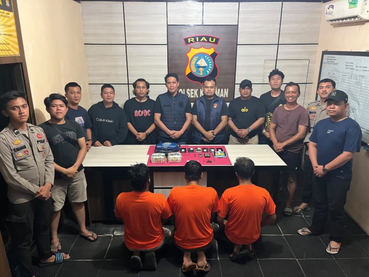 Pelaku narkoba yang diamankan Tim Gabungan (foto: istimewa)