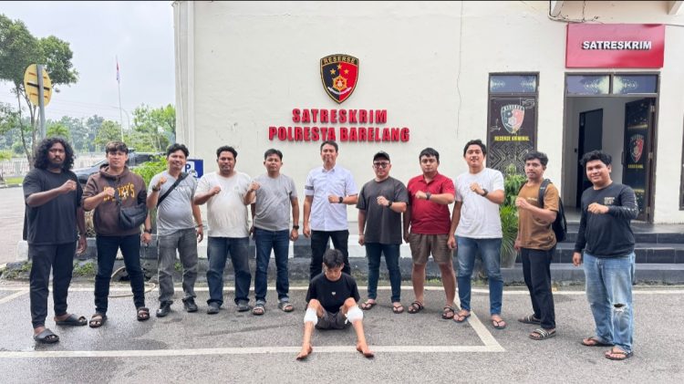 Satreskrim Polresta Barelang berhasil amankan Pelaku pembunuhan di Sei Beduk (foto: Satreskrim Polresta Barelang)